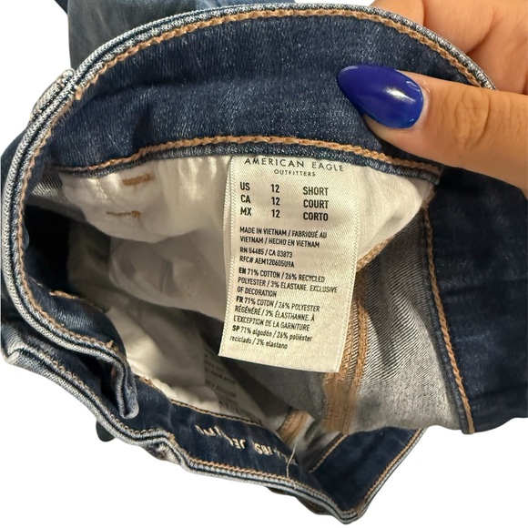 American Eagle Outfitters Blue Skinny Jeans - Picture 3 of 3